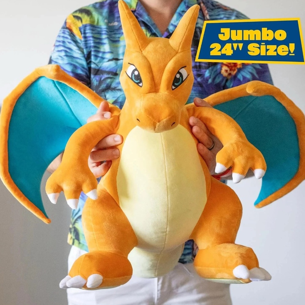 Pokemon Charizard Plush - 24" inch Ultra Soft Plush with Authentic Details New